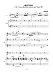Калевала для флейты и фортепиано (легенда No.1)