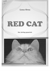Red Cat for string quartet