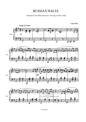 Russian Waltz for piano