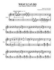 What I Can Do from children's musical 'Timka's Story', piano reduction