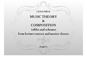Music Theory & Composition: Tables and Schemes from Lecture Courses and Master Classes